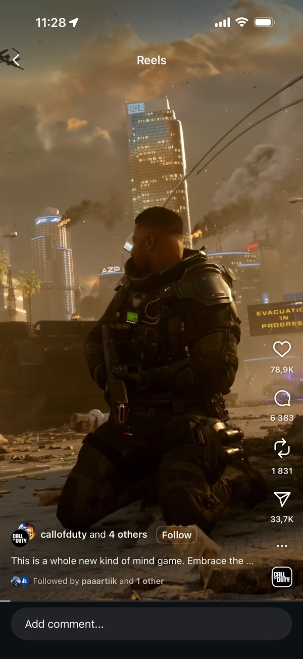 Instagram video example